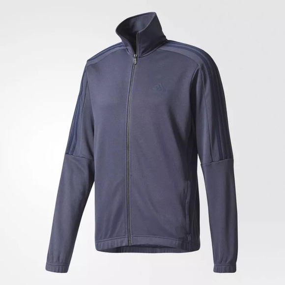 Adidas trio Tracksuit in Navy Sz Medium - Picture 2 of 4